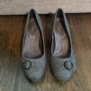 Dexflex Comfort - Eleanor Wedges - grey - size 9